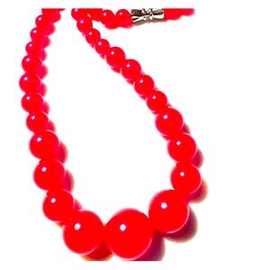 Red Jade Necklace